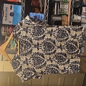 Paisley short sleeve top